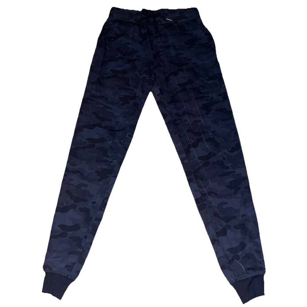 Zyia (S) Pants Womens Camouflage Camo Jogger Performance Black